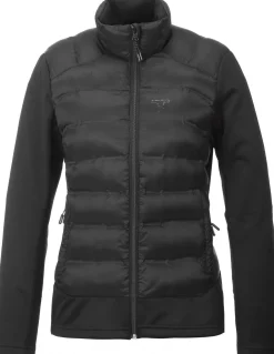 Bluza hybrydowa damska Tenson Zoya, czarna