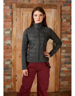 Bluza hybrydowa damska Tenson Zoya, czarna