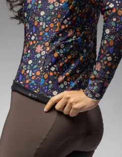 Bluza rowerowa damska Alé Cycling Solid Flowery