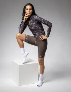 Bluza rowerowa damska Alé Cycling Solid Flowery