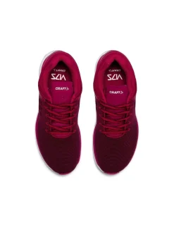 Buty do biegania damskie Craft V175 Fuseknit W, malinowe