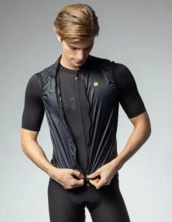 Kamizelka rowerowa męska Alé Cycling Klimatik Guscio Vento 2.0