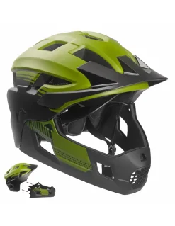 Kask Rowerowy Crazy Safety Fullface 2w1 MTB/BMX