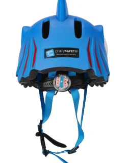 Kask rowerowy Crazy Safety 3D Shark LED