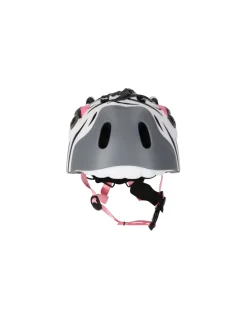 Kask rowerowy Crazy Safety Zebra LED