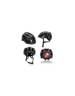 Kask rowerowy Crazy Safety Cool Helmet LED