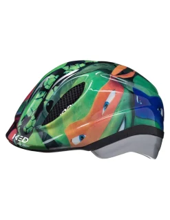 Kask rowerowy dziecięcy KED Meggy II Original Żółwie Ninja
