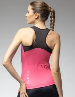 Koszulka rowerowa damska Alé Cycling Solid Color Block Tank Top