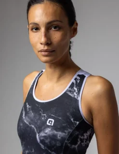 Koszulka rowerowa damska Alé Cycling Solid Marble Tank Top