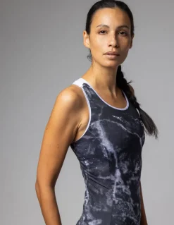 Koszulka rowerowa damska Alé Cycling Solid Marble Tank Top