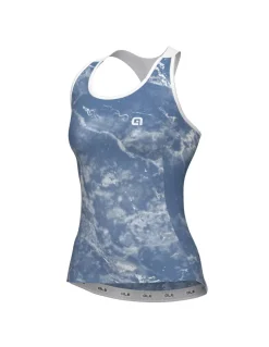 Koszulka rowerowa damska Alé Cycling Solid Marble Tank Top