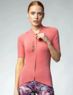 Koszulka rowerowa damska Alé Cycling Solid Color Block 2.0
