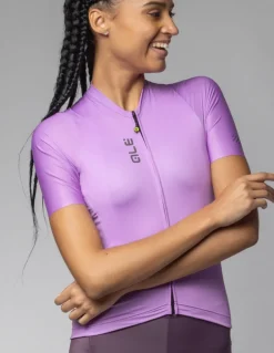 Koszulka rowerowa damska Alé Cycling Solid Color Block 2.0
