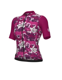 Koszulka rowerowa damska Alé Cycling PR-E Hibiscus