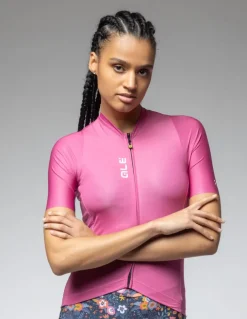 Koszulka rowerowa damska Alé Cycling Solid Color Block 2.0