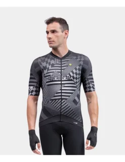 Koszulka rowerowa męska Alé Cycling PR-S Checker