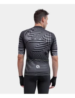 Koszulka rowerowa męska Alé Cycling PR-S Checker