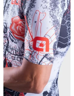 Koszulka rowerowa męska Alé Cycling PR-R Skull
