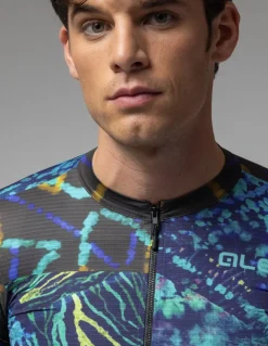 Koszulka rowerowa męska Alé Cycling Solid Caraibi