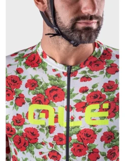 Koszulka rowerowa męska Alé Cycling PR-R Roses
