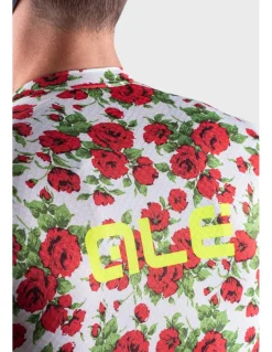 Koszulka rowerowa męska Alé Cycling PR-R Roses