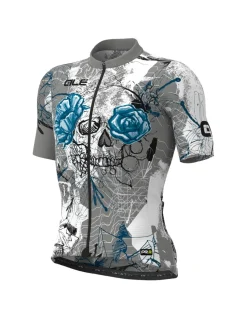 Koszulka rowerowa męska Alé Cycling PR-R Skull