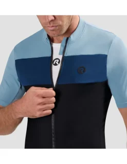 Koszulka rowerowa męska Rogelli Core Block