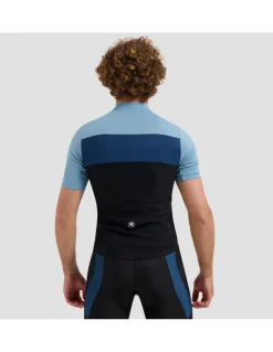 Koszulka rowerowa męska Rogelli Core Block