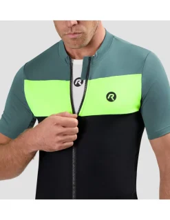 Koszulka rowerowa męska Rogelli Core Block