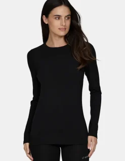 Koszulka termoaktywna damska Lé Bent Midweight Crew Merino