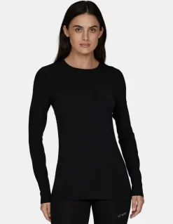 Koszulka termoaktywna damska Lé Bent Midweight Crew Merino