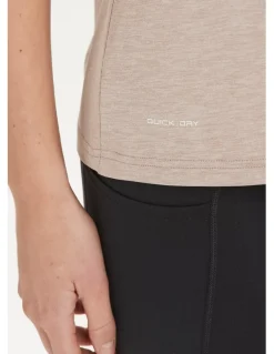 Koszulka treningowa damska Endurance Maje Melange S/S