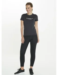 Legginsy do biegania damskie Endurance Zenta Windblock