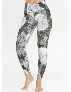 Legginsy treningowe damskie Athlecia France Print