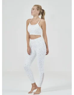 Legginsy treningowe damskie Athlecia Amouer Mesh Printed