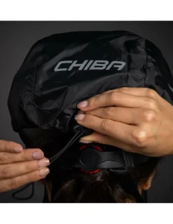 Pokrowiec przeciwdeszczowy na kask rowerowy Chiba